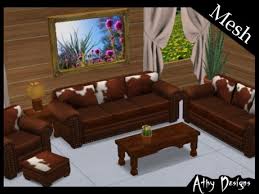 Jiji.ug more than 4 coffee brown sofas for sale starting from ush 400,000 in uganda choose and buy today!. Second Life Marketplace Mesh Western Cowhide Brown Sofa Set Boxed