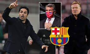 Mikel arteta amatriain (born 26 march 1982) is a spanish professional football manager and former player. Arsenal Mikel Arteta Emerges As A Managerial Target For Barcelona Presidential Candidate Laporta Daily Mail Online