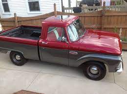 65 Ford F100 After Restoration Ford Trucks Ford Truck Ford Pickup