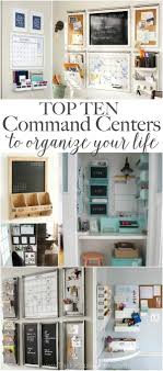 Top 10 Family Command Centers To Get Organized The Turquoise Home Home Command Center Home Home Organization
