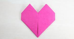 Read on for our guide to basic table napkin folding. Easy Heart Napkin Fold Instructions W Video Press Print Party