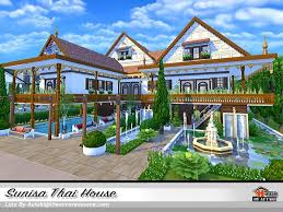 Chemy S Elements In 2020 Thai House Sims House Design Sims House