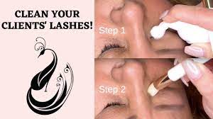 Everything you need to know about false eyelashes what is the false eyelash application process like? Best Way To Clean Eyelash Extensions For Clients Yegi Beauty Lash Foam Cleanser Youtube