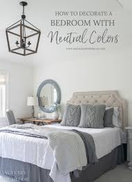 The first thing you'll need to do is decide how much money you're willing to spend furnishing and decorating the room. How To Decorate A Bedroom With Neutral Colors Sanctuary Home Decor Bedroom Decor Neutral Bedroom Decor Home Decor