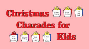 Check spelling or type a new query. Christmas Charades For Kids Printable Games