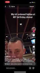 Trending Topic: Should people not Order Fajitas at others Birthday  Dinner??? #fyppppppppppppppppppppppp #viral #viraltiktok