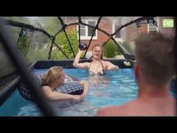 Exit Wood Pool 400x200x100cm With Dome Youtube