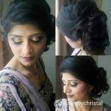 Side Swept Hair Bun By Indian Woman Side Bun Hairstyles Bun Hairstyles Hair Styles