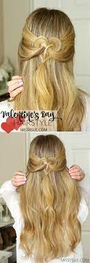 Heart Hairstyles 2 Ways Missy Sue Valentine S Day Hairstyles Hair Styles Easy Hairstyles For Medium Hair