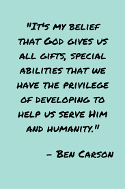 Throughout his life he faced many trials and when i was 8 years old, i read ben carson's gifted hands. Pin By Amanda On God Inspirational Words Meaningful Quotes Cool Words
