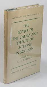 Savesave road book final sotra 1516 for later. The Sutra Of The Causes And Effects Of Actions In Sogdian Von Mackenzie D N Very Good Hardcover 1970 First Edition Renaissance Books Anzaab Ilab