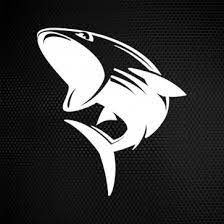 Fish Open Mouth 06127 Unique Sticker Fishing Decals Mirror Decal