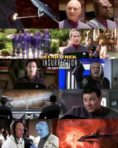 The classic Sci-fi film " Star Trek: Insurrection " was released 27 years  ago on this day (1998) It is the ninth film in the Star Trek film series,  as well as