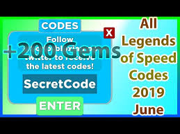 Read more below for details! All New Roblox Legends Of Speed Los Codes July 2021