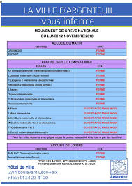 Grève nationale dans l' #éducation ! Ecole Elementaire Paul Vaillant Couturier 1 Argenteuil 95100 Greve De L Education Nationale Du Lundi 12 Novembre 2018