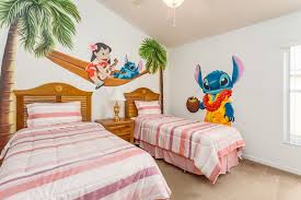 Lilo And Stitch Room Disney Wall Art Walt Disney World House Sleeps 10 Ovhome1050 Orlando Specific Vacation Ho Lilo And Stitch Toddler Room Disney Wall Art