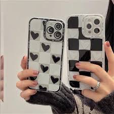 Enter maximum price shipping free shipping. Buy Korean Aesthetic 3d Love Heart Lattice Phone Case For Iphone 13 12 11 Pro Xs Max X Xr 7 8 Plus Se Cute Soft Silicone Back Cover At Affordable Prices
