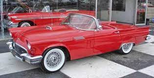 1957 Thunderbird Drivers Side View Thunderbird Ford Thunderbird Studebaker
