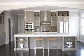 gray kitchen cabinets contemporary