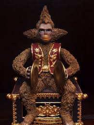 A music box with a monkey sitting on top of it, it produces music even if the cymbals that it held barely got in contact with each other. Phantom Of The Opera Music Box With Monkey On We Heart It