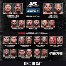Rewatch the finish he fell headfirst and caught another bomb before herzog jumped in front of the second punch. Ufc On Twitter Rt B C It S Fight Day Ufcvegas17 Is Ready To Close 2020 With A Card To Remember B2yb Manscaped