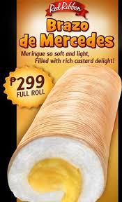 Pin By Jianne Guillergan On Amazing Filipino Desserts Brazo De Mercedes Red Ribbon Filipino Desserts