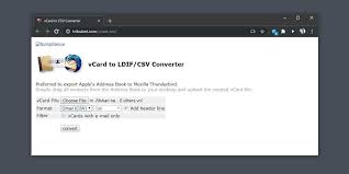How To Convert Vcf Contacts To Csv File Converter Mozilla Thunderbird Ads