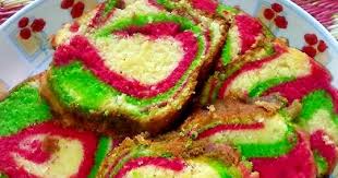 Resepi kek pelangi oleh:nor fadila like: Sajian Resepi Kek Pelangi Bakar Sukatan Cawan Foody Bloggers