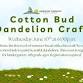 Cotton Bud Dandelion Craft