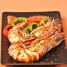 Recette Gambas A La Plancha Aux Poivrons Et Aux Herbes Recette Recette Gambas Gambas Marinees Gambas A La Plancha