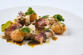 Jersey Royal Smoked Eel And Nasturtium Salad Recipe By Professional Chef Steve Smith Jerseyroyal Potatoes Potato Eel Smok Yorkshire Food Recipes Food