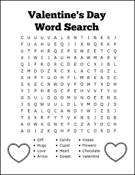 Free printable word search puzzles. Word Search For Kids Valentine S Day Printable Oh My Creative Valentines Day Words Valentines Word Search Valentine Words