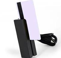 Magnetic Stripe Card Reader USB 3-Track POS Credit Card Reader Swiper  Magstripe Swipe Card Reader Membership Card Gift Card Reader Access Control  Card ...