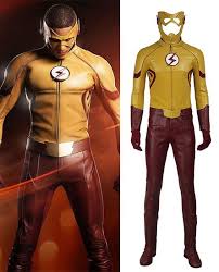 The Yellow Cosplay Costume Of Kid Flash Is A Piece Of Master Class Design And Art To Provide You Comfort And Eas Kid Flash The Flash Season 3 The Flash Season