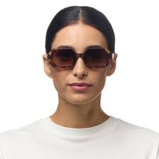 Andrea hexagonal sunglasses