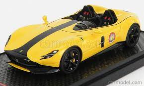 The monza sp1 and monza sp2 were unveiled today by ferrari as part of their new icona line (and i love it, a little icona pop reference for you there). Bbr Models Bbrc221fst Masstab 1 43 Ferrari Monza Sp2 2018 Giallo Modena Yellow Black
