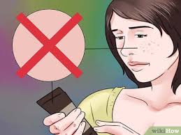 2) draw a line down the centre (centre of the face. 3 Ways To Look Good With Freckles Wikihow