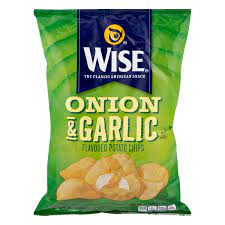 Nutrition, ingredients, health rating, & carbon footprint. Save On Wise Potato Chips Onion Garlic Order Online Delivery Stop Shop