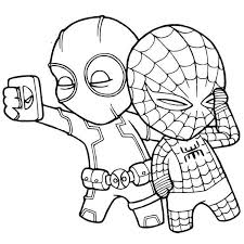 Deadpool rides an inflatable duck. Deadpool Coloring Pages 110 Pictures Free Printable