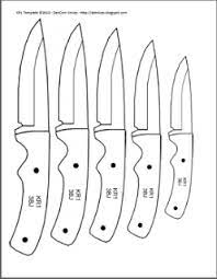Printable knife templates not pinterest. Kr1 Knife Template Various Sizes Knife Template Knife Patterns Knife Shapes