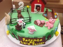 Tema Fazendinha Bolos E Tortas Bolo Doces