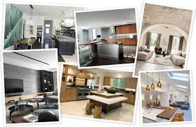 In a small home, where the kitchen and living room share space, one of the ways to separate the two areas is to build an island counter in between. Before After Contemporary Living Room And Kitchen Addition