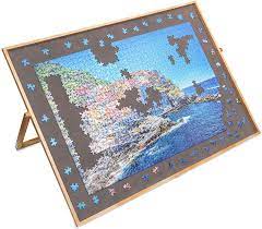 Choose from contactless same day delivery, drive up and more. Amazon Com Lavievert Adjustable Wooden Puzzle Board Easel Portable Tilting Puzzle Table With Non Slip Flannelette Work Surface For Puzzles Up To 1 500 Pieces Toys Games