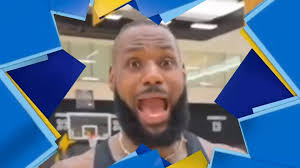 Lebron Dressed As Mario