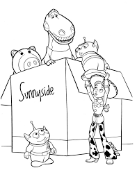Disney toy story 3 coloring pages are a fun way for kids of all ages to develop creativity, focus, motor skills and color recognition. Toy Story 3 Coloring Page Toy Story Coloring Pages Disney Coloring Pages Cartoon Coloring Pages