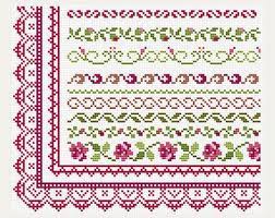 • now you can see your.pdf pattern on the screen in your browser, download it, or have it emailed to you. Pohozhee Izobrazhenie Nahmuster Kleiner Kreuzstich Kreuzstichblumen