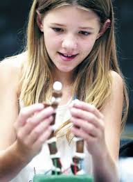 Local children get hands-on learning time