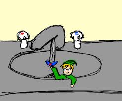 link in the sink drawception