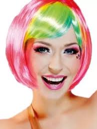 Disfraz de Navidad Peluca Afro Suministro para Fiesta