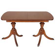Vintage hepplewhite duncan phyfe mahogany dining table thomasville. Duncan Phyfe Style Mahogany Dining Table For Sale At 1stdibs